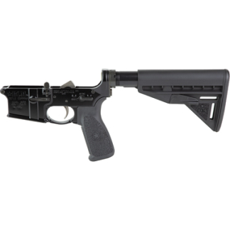 BCM CMPLT LWR W/BCM STK MD 3 BK BLEM
