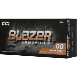 CCI BLAZER BRASS 357MAG 158GR FMJ 50