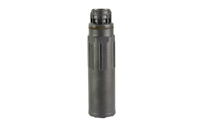 CGS-SCISIX_2jpg | ATFirearms Gray cylindrical flashlight with textured grip and black cap at the top