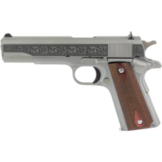 COLT 1911C GOVT 45ACP 5" STS ENGRAVD