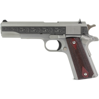 COLT 1911C GOVT 38SUP 5" STS ENGRAVD