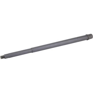 Long gray cylindrical extension tube with joints on a white background.