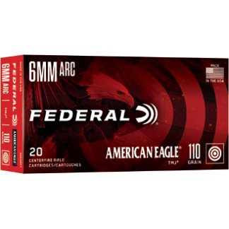 FED AM EAGLE 6MMARC 110GR TMJ 20/200