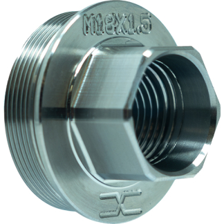 FAXON M18X1.5 DIRECT THREAD TO - HUB ADAPTER TITANIUM