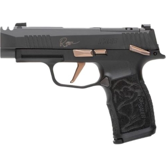 SIG P365 XL COMP ROSE 9MM 3.1" - COMPENSATED (2)12RD BLACK