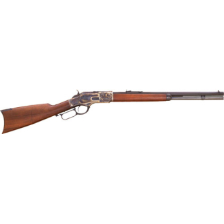 CIMARRON 1873 SHORT RIFLE - 44/40 20"OCTAGON CC/BLUED WAL