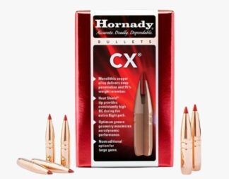 HORNADY BULLETS 22CAL .224 - 65GR CX 50CT