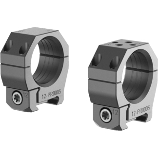 AUDERE SCOPE RINGS PSR 30MM - LOW BLACK
