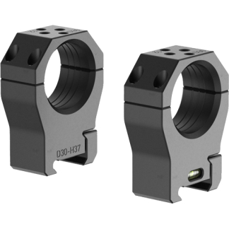AUDERE SCOPE RINGS PSR 30MM - GEN III W/LEVEL HIGH BLACK