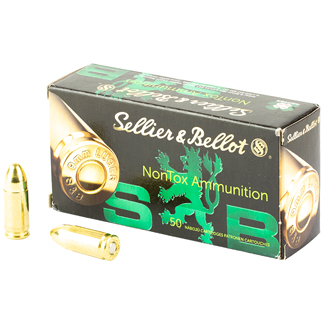 S&B NON TOX 9MM 124GR TFMJ 50/1000