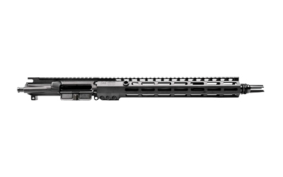 SOLGWUM4L89556145ASR_1jpg | ATFirearms Black AR-style rifle upper receiver with a long free-floating handguard and Picatinny rails.
