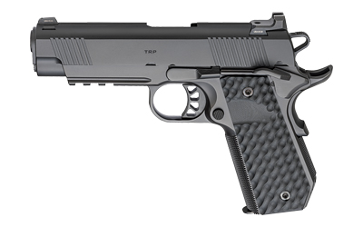 SPPC9124LR-CC_1jpg | ATFirearms Side view of a black semi-automatic pistol with a textured grip (handgun).