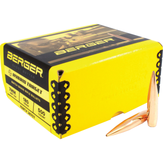 Berger Match Grade Target Bullets 7mm .284" 180 gr Hybrid Target 500/ct