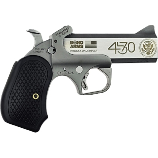 Bond Arms Trump 45-47 'Commander and Chief' Big Bore Handgun .45-70 Single Shot 4.25" Barrel