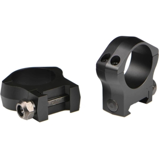 Christiansen Arms 2-Piece Ultralight PRSR-X2 Scope Rings 1" Low 4-Screw