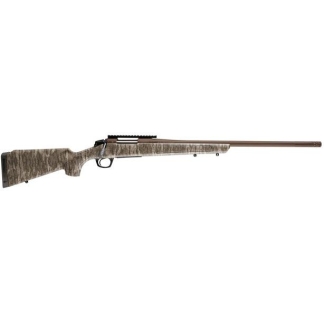CVA Cascade XT Bolt Action Rifle 450 Bushmaster 4rd Capacity 22" Fluted Threaded Midnight Bronze Barrel Mossy Oak New Bottomland Stock