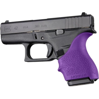 Hogue HandAll Beaver Tail Grip Sleeve Glock 42 43 Purple
