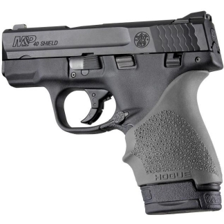 Hogue HandAll Beavertail Handgun Grip Sleeve for S&W M&P Shield/Ruger LC9 Slate Grey