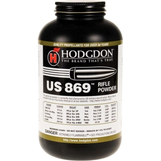 Hodgdon US 869 Spherical Rifle Powder 1 lbs