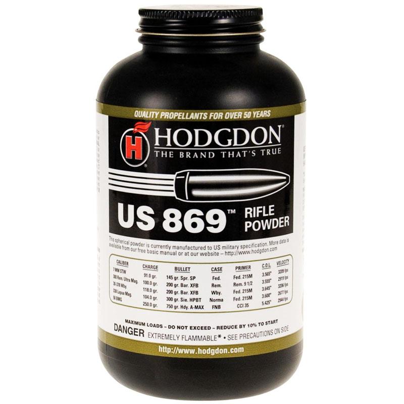 Maximize Your Rifles Potential Hodgdon US 869 Powder | ATFirearms