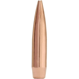 Rose gold lipstick bullet with a tapered, pointed tip