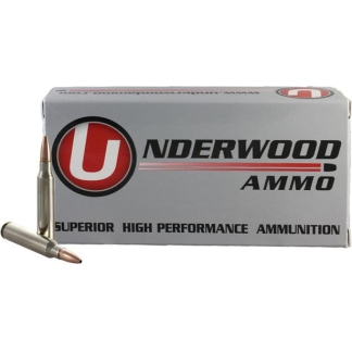 Underwood Ammo Controlled Chaos Rifle Ammunition .223 Rem 62gr Solid 3100 fps 20/ct