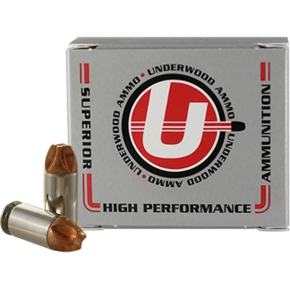 Underwood Ammo Xtreme Defender Handgun Ammunition .45 Auto (+P) 135gr Monolithic Solid 1335 fps 20/ct