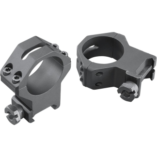 Weaver 4-Hole Tactical Picatinny Aluminum Scope Rings 30mm X-High Matte