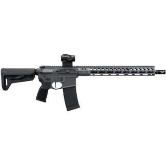 Sig Sauer  M400 Forge Concrete Gray Rifle 5.56 NATO 30rd Magazine 16" Barrel ROMEO-MSR GEN II Adjustable Stock M-LOK Handguard