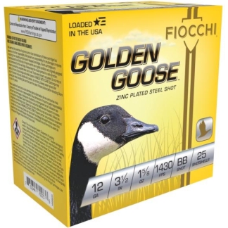 Fiocchi Golden Goose Shotshells 12ga 3 1/2" 1-5/8oz 1430fps #BB 25/ct