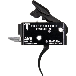 TriggerTech AR-9 Competitive Single Stage Rifle Trigger 3.5 lbs Curved