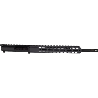 Wraithworks Billet Slick Side Aluminum Complete Upper Receiver - Black | .223 Wylde | 16" Barrel | 13.3" M-LOK Handguard