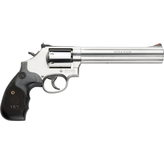 S&W 686+ 357 7SS 7RD WOOD AS