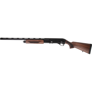 RIA IMPORTS PUMP 12GA 26" 5 RD WOOD