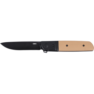 CRKT BAMBOOZLED 3.34" PLAIN BROWN