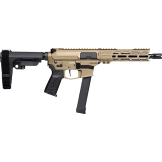 CMMG PISTOL BANSHEE MKGS 9MM - 8" EJECTOR RIP BRACE COYOTE
