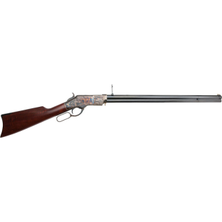 CIMARRON 1860 HENRY 45LC - 24" STEEL FRAME BLUED WALNUT