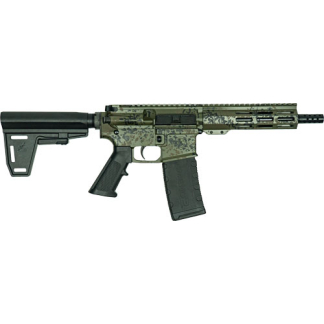GLFA AR15 PISTOL 223 WYLDE - BUNDLE W/ 5 KNIVES LICHEN GRN