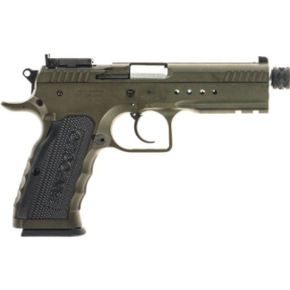 TANFOGLIO TACTICAL PRO 10MM - 4.9" 17/20RD STEEL THREADED