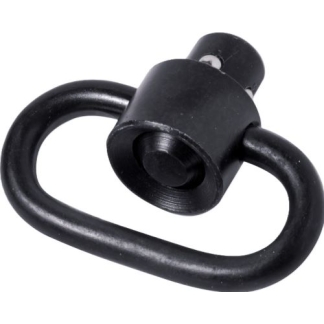 TIMBER CREEK HEAVY DUTY PUSH - BUTTON SWIVEL BLACK