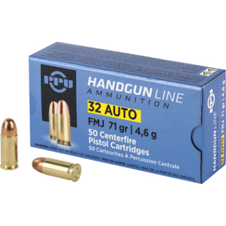 PPU 32ACP FMJ 71GR 50/1000