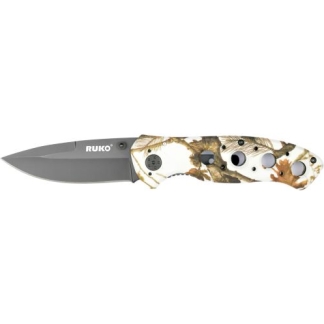 RUKO FOLDER 3.25" TUNDRA - HANDLE CLAMSHELL