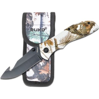 RUKO FOLDER GUT HOOK 3.5" - TUNDRA HANDLE CLAMSHELL