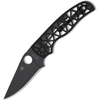 SPYDERCO EDGERATI PLAIN BLACK