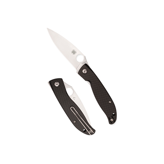 SPYDERCO MANTRA 4 CF 3.34" BLK/SLV