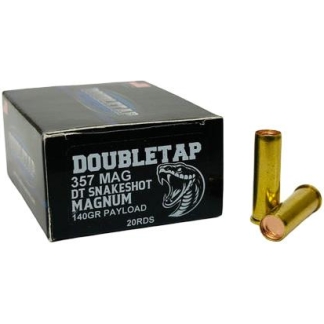 Double Tap DT SnakeShot 357 Magnum 140gr Snake Shot 20/ct