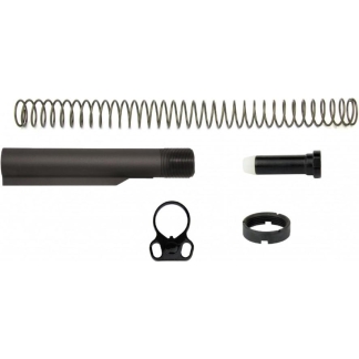 TacFire AR-10 Carbine Buffer Tube Kit with Ambi Dual Loop Sling Adapter