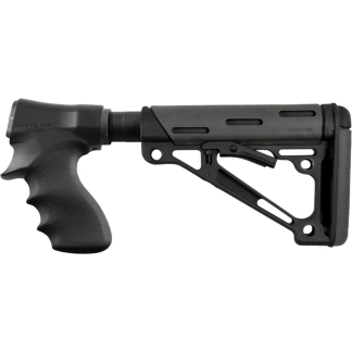 Hogue Shotgun Buttstock Adapter Kit with Buttstock for Remington 870 Black