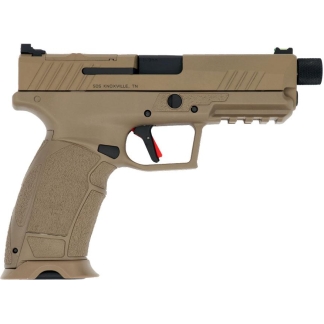 Tisas PX-9 Gen 3 Duty-TH FDE Semi Auto Pistol 9mm Handgun 18rd & 20rd Magazines (2) 4.69" Barrel FDE