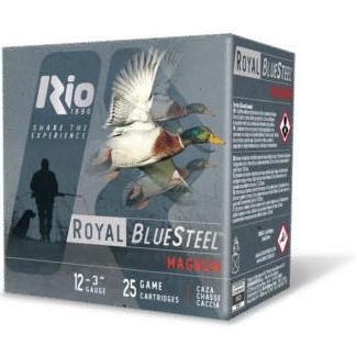 Rio Royal BlueSteel Magnum High Velocity Shotshells  12ga 3" 1 1/5oz #2 25/ct